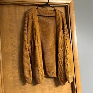 Mustard Cardigan